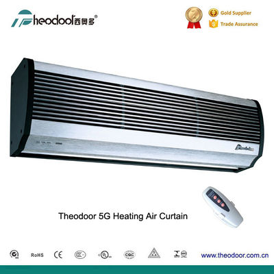 2024Theodoor 5G Gümüş Serisi Kapı Hava Ekranı PTC Isıtma Elemeleri ile Sıcak Hava Perde