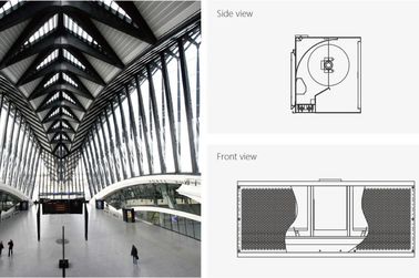 2025 90-150cm Sanayi Kapıları için Süper Büyük Rüzgar Kompakt Hava Perdeler 220v-50Hz