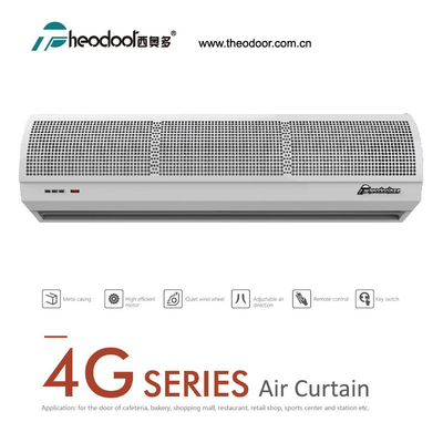 4G Serisi Hava Perdesi 900-2000mm 220-240V Düşük Gürültülü Kompakt