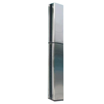 SS304 Vertical Air Curtain for 3-4m Entrances 18m/s Airflow