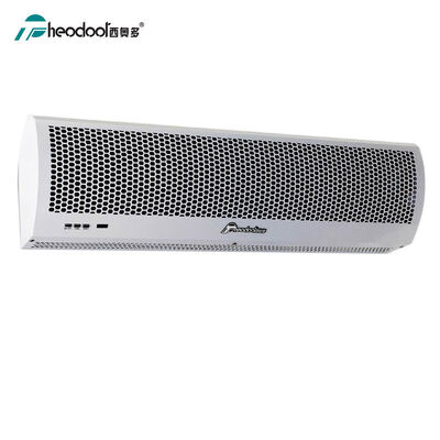 Mini Cross Flow Overhead Air Curtain Kapı ısıtıcılarının üzerinde kompakt 600mm boyutu