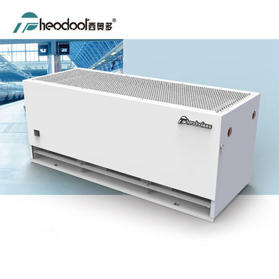 2025 Endüstriyel Kapı 0.9m 1.2m 1.5m Termal Bariyer Isıtma Ventilatörü Merkezkaç Yüksek Güçlü Sıcak Su Hava Perdeleri
