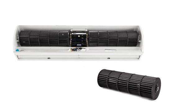 2025 Titan 5 Serisi Kapı Girişi / Çıkışı için Ticari Hava Perdes Fanı 2,5 m'den 3 m'ye kadar 50-60Hz