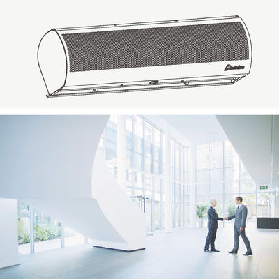 2025 Theodoor Hava Perde Mevsimler Rüzgar Serisi Hava Kapısı Kapı Girişi Çıkışı için Taze Ventilatör 0.9m-2m