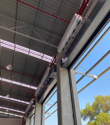 2025 Fabrika Depo Kapısı Yüksekliği 5 ila 6 m için Metal Endüstriyel Hava Perdesleri