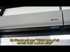 2025 S3 Serisi Uzaktan kumanda ile ticari kapı için özel kapak hava perdesi